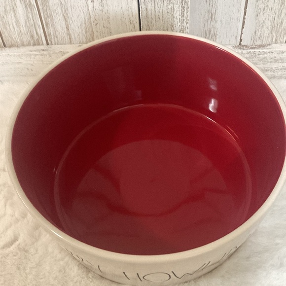 Rae Dunn Happy Howlidays Large Pet Bowl - Picture 2 of 6